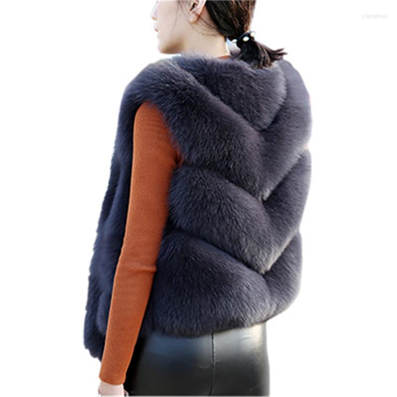 Women' Fur Solid 2022 Women' Vest Lady Trendy Knitted Winter Faux Coats Sleeveless Warm Splicing Female Outerwear Cardigan, White
Women' Fur Solid 2022 Women' Vest Lady Trendy Knitted Winter Faux Coats Sleeveless Warm Splicing Female Outerwear Cardigan, White