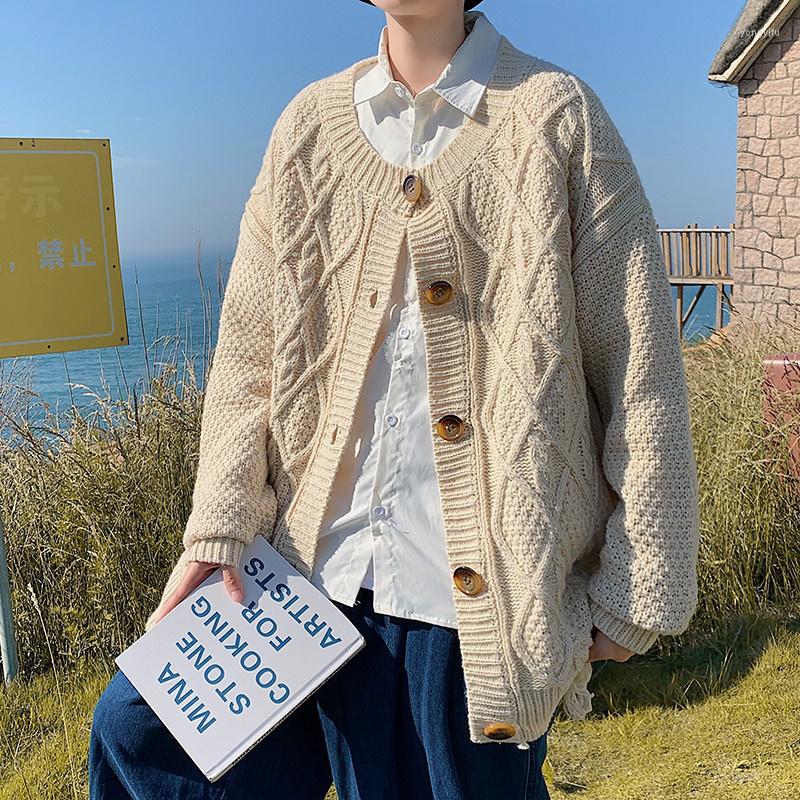 Men's Sweaters Autumn Ripped Cardigan Sweater Men Warm Fashion Retro Knitted Coat Loose Long-sleeved Jacket Mens Jumper, Khaki
Men's Sweaters Autumn Ripped Cardigan Sweater Men Warm Fashion Retro Knitted Coat Loose Long-sleeved Jacket Mens Jumper, Khaki