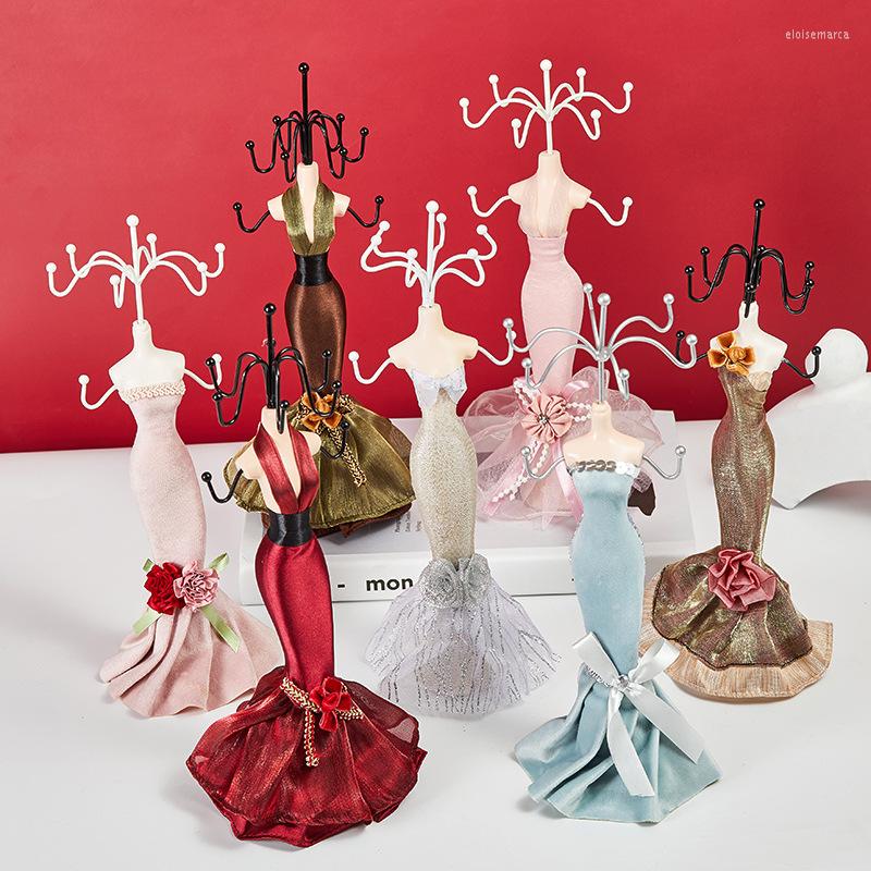Jewelry Pouches Elegant Princess Style Stand Holder Mannequin Earrings Necklace Display Organizer Evening Gown Rack
Jewelry Pouches Elegant Princess Style Stand Holder Mannequin Earrings Necklace Display Organizer Evening Gown Rack