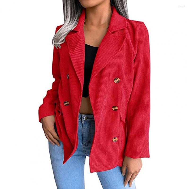 Women' Suits Trendy Suit Jacket Washable Office Blazer Lapel Commuting Style Autumn Double Breasted Slim Fit Corduroy Coat, Black
Women' Suits Trendy Suit Jacket Washable Office Blazer Lapel Commuting Style Autumn Double Breasted Slim Fit Corduroy Coat, Black