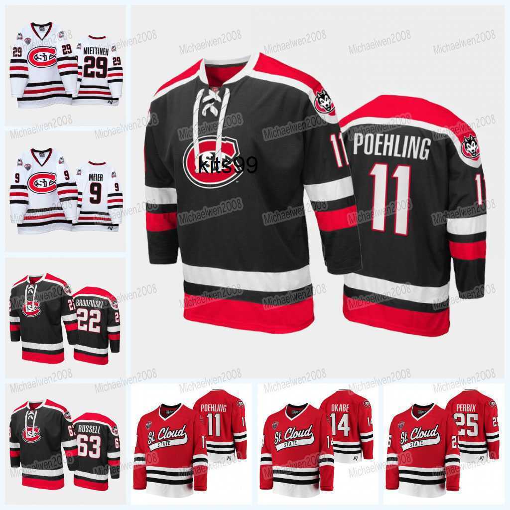 St. Cloud State Huskies College Hockey Jersey Sam Hentges Micah Miller Nolan Walker Jonny Brodzinski Bret Hedican Blake Lizotte Zach Okabe, Men 5
St. Cloud State Huskies College Hockey Jersey Sam Hentges Micah Miller Nolan Walker Jonny Brodzinski Bret Hedican Blake Lizotte Zach Okabe, Men 5