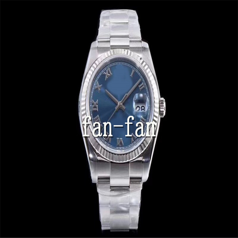 A Factory Wristwatch 36mm Rose Waterproof Gold Roman 18k Rose Gold Fluted Jubilee 116231 eta 3235 automatic mechanical movement men watches a6, White
A Factory Wristwatch 36mm Rose Waterproof Gold Roman 18k Rose Gold Fluted Jubilee 116231 eta 3235 automatic mechanical movement men watches a6, White