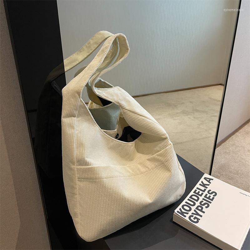 Evening Bags SMOOZA Corduroy Bag For Women 2022 Shopper Designer Handbag Girls Student Bookbag Female Canvas Shoulder Tote, Brown
Evening Bags SMOOZA Corduroy Bag For Women 2022 Shopper Designer Handbag Girls Student Bookbag Female Canvas Shoulder Tote, Brown