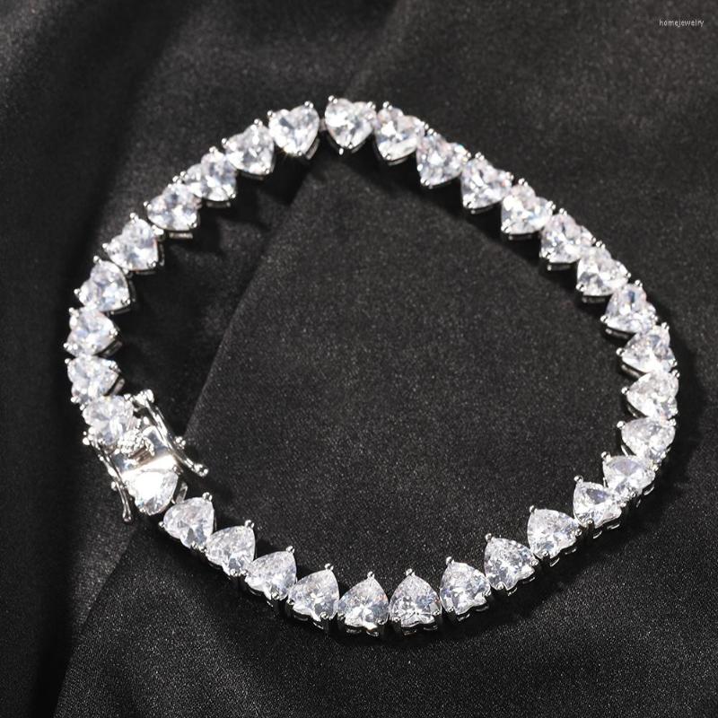 Link Bracelets Uwin 7mm Heart CZ For Women Iced Out White Cubic Zirconia Bangles Micro Paved Hip Hop Jewelry Drop
Link Bracelets Uwin 7mm Heart CZ For Women Iced Out White Cubic Zirconia Bangles Micro Paved Hip Hop Jewelry Drop
