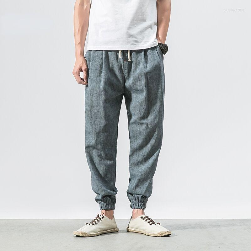 Men's Pants Chinese Style Casual Men Harem Jogger Fitness Trousers Male Traditional Harajuku, Black
Men's Pants Chinese Style Casual Men Harem Jogger Fitness Trousers Male Traditional Harajuku, Black