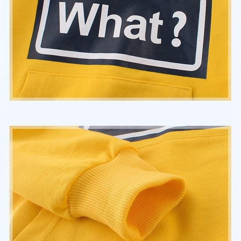 fashion kids hoodies sweatshirt boys sweatshirts teenage children sport clothing sets Spring and autumn xxx kids clothing T200306