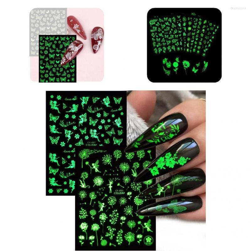Nail Stickers Persistent 9Pcs/Set Delicate Good Adhesion Transfer Fluorescent Effect For Women
Nail Stickers Persistent 9Pcs/Set Delicate Good Adhesion Transfer Fluorescent Effect For Women