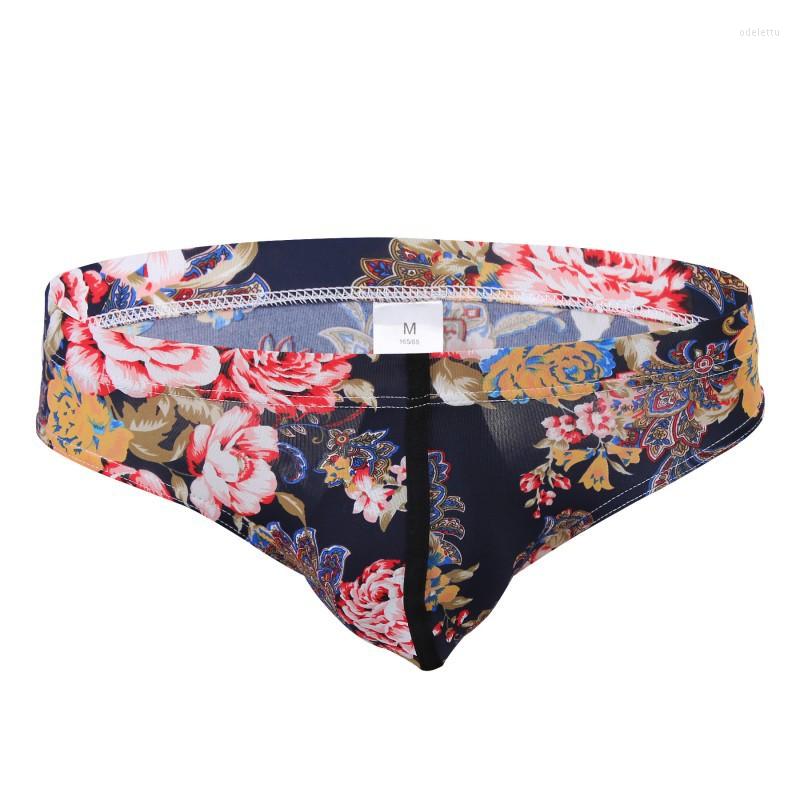 Underpants Men's Underwear Elastic Nylon Printed U Convex Bag Briefs Gay Sexy Silk Panties For Men, Color-2
Underpants Men's Underwear Elastic Nylon Printed U Convex Bag Briefs Gay Sexy Silk Panties For Men, Color-2