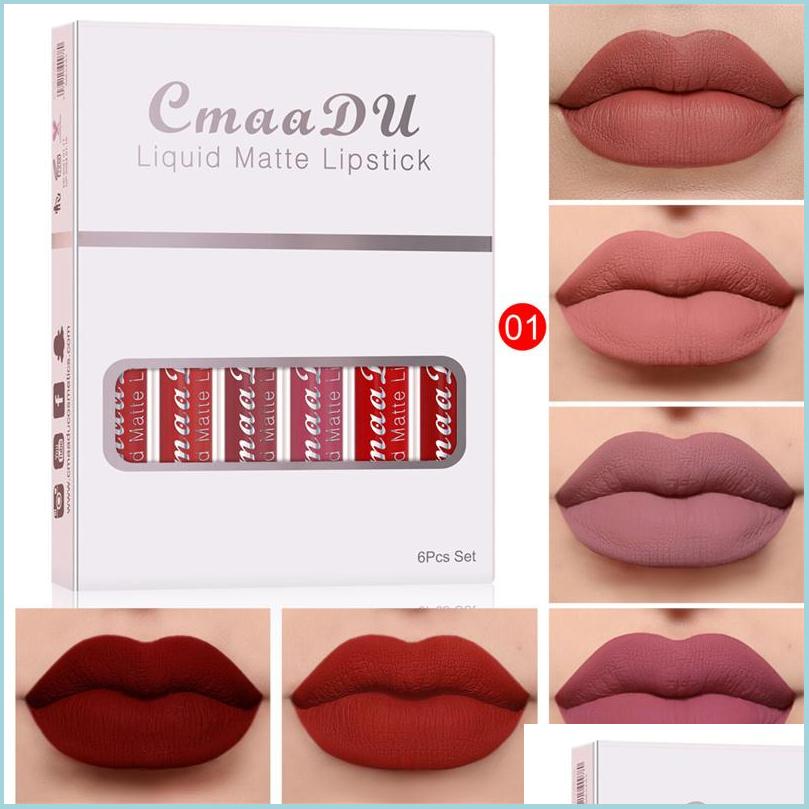Lip Gloss 6 Colors/Set Fashion Liquid Lipstick Lipgloss Sets Natural Moisturizer Waterproof Veet Lip Glosses Makeup Gift Box Drop De Dhpuv, As the pics showed
Lip Gloss 6 Colors/Set Fashion Liquid Lipstick Lipgloss Sets Natural Moisturizer Waterproof Veet Lip Glosses Makeup Gift Box Drop De Dhpuv, As the pics showed