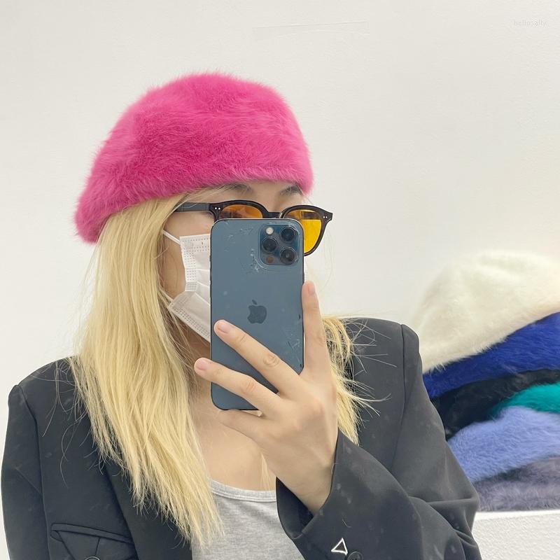 Berets Reversible Hair Forward Hat Female Face Small Autumn And Winter British Retro Japanese Cute Plush Beret Cap Tide Ins, White
Berets Reversible Hair Forward Hat Female Face Small Autumn And Winter British Retro Japanese Cute Plush Beret Cap Tide Ins, White
