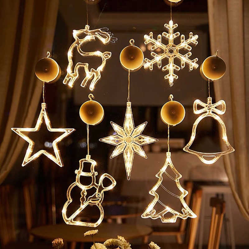 LED Multi-functional Lights Christmas LED Light Snowflake Santa Hanging Sucker Lamp Window Ornaments Decoration for Home Xmas Navidad 2023 New Year Decor T221031
LED Multi-functional Lights Christmas LED Light Snowflake Santa Hanging Sucker Lamp Window Ornaments Decoration for Home Xmas Navidad 2023 New Year Decor T221031