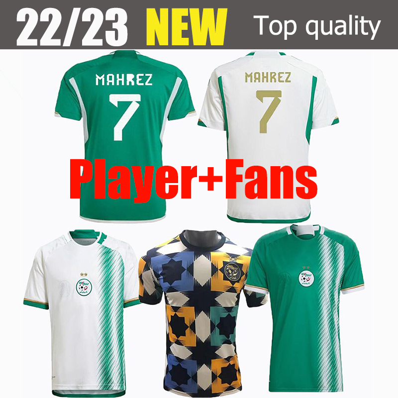2022 2023 Algeria Soccer Jerseys DELORT OUNAS BENTALEB MAHREZ BELAILI SLIMANI BENNACER BENSEBAINI national team 22 23 training football shirt maillots de futol
2022 2023 Algeria Soccer Jerseys DELORT OUNAS BENTALEB MAHREZ BELAILI SLIMANI BENNACER BENSEBAINI national team 22 23 training football shirt maillots de futol