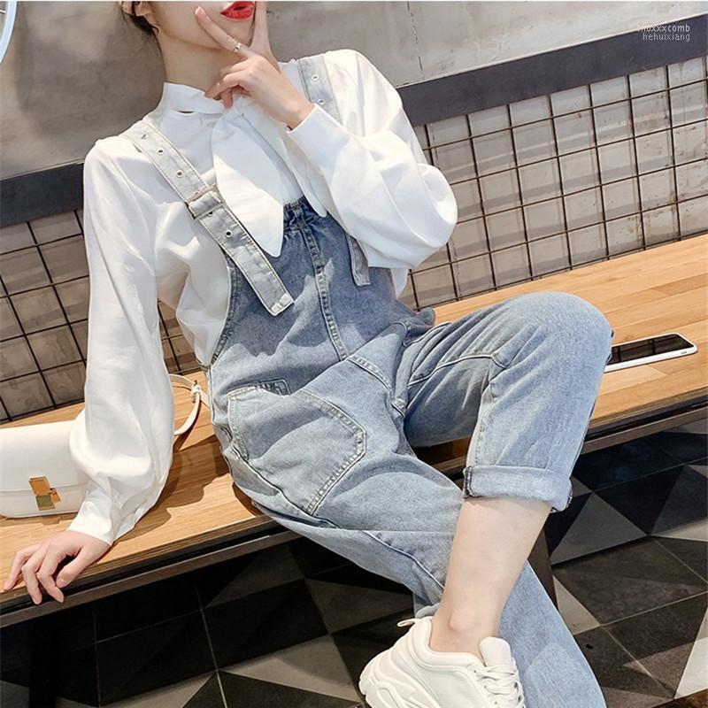 Women' Jeans Women' Bib Spring And Autumn Clothing Net Red Loose Age Reduction Was Thin Denim High Waist Nine Points Jumpsuit, White shirt
Women' Jeans Women' Bib Spring And Autumn Clothing Net Red Loose Age Reduction Was Thin Denim High Waist Nine Points Jumpsuit, White shirt