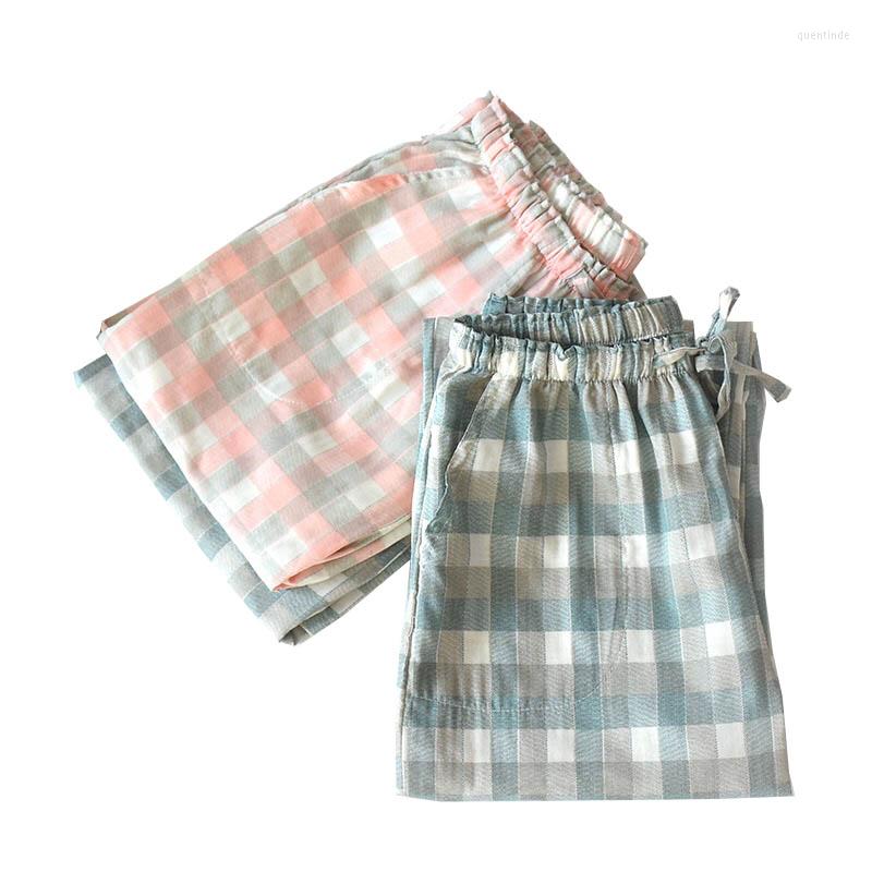 Men's Sleepwear Comfort Gauze Cotton Lovers Plaid Sleep Bottom Thin Loose Men And Women Full Length Pants Spring Autumn Soft Homewar, Women green
Men's Sleepwear Comfort Gauze Cotton Lovers Plaid Sleep Bottom Thin Loose Men And Women Full Length Pants Spring Autumn Soft Homewar, Women green