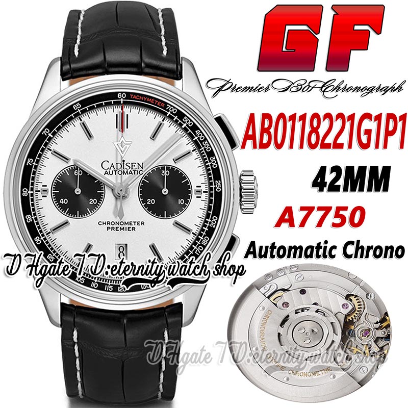GF V2 Premier B01 Mens Watch A7750 Automatic Chronograph gffAB0118221G1P1 Silver Dial Stainless Steel Case Leather Strap Super Edition eternity Stopwatch Watches, Watch waterproof production cost
GF V2 Premier B01 Mens Watch A7750 Automatic Chronograph gffAB0118221G1P1 Silver Dial Stainless Steel Case Leather Strap Super Edition eternity Stopwatch Watches, Watch waterproof production cost