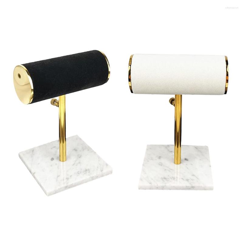 Watch Boxes Velvet Jewelry Organizer Display Stand Holder T-bar Rack For Bracelets Necklaces Bangles Stable Marble Base
Watch Boxes Velvet Jewelry Organizer Display Stand Holder T-bar Rack For Bracelets Necklaces Bangles Stable Marble Base