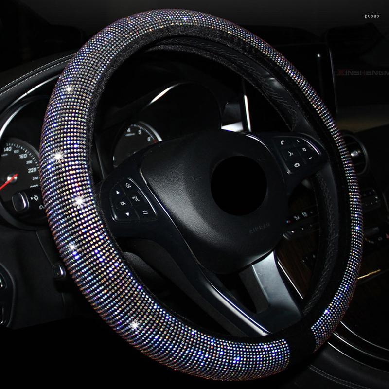 Steering Wheel Covers Universal Car Cover Rhinestones Decoration For Woman Girl Lovely Braid On The Cute Accessories
Steering Wheel Covers Universal Car Cover Rhinestones Decoration For Woman Girl Lovely Braid On The Cute Accessories