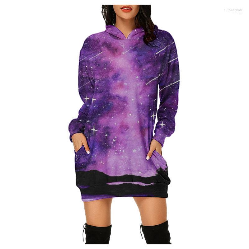 Casual Dresses Hooded Dress Women Prints Bag Hip Pocket Long Sleeves Hoodies Sweatshirts College Style Hoody, Db
Casual Dresses Hooded Dress Women Prints Bag Hip Pocket Long Sleeves Hoodies Sweatshirts College Style Hoody, Db
