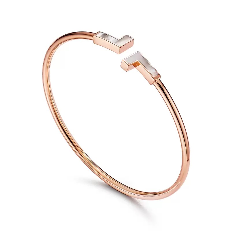 S925 Silver women cuff Double "T" Wristband Bangle White Fritillaria Women's Bracelet 17cm Open Designer Bracelets Adjustment 18K Gold plated coil bangles blue box
S925 Silver women cuff Double "T" Wristband Bangle White Fritillaria Women's Bracelet 17cm Open Designer Bracelets Adjustment 18K Gold plated coil bangles blue box