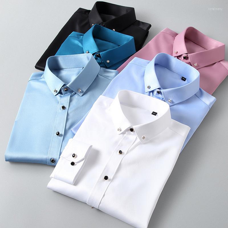 Men's Casual Shirts Luxury Satin Men's Long Sleeve Vintage Classic Suit Shirt Good Quality Business Daliy Streetwear Men Clothing 2023, Black
Men's Casual Shirts Luxury Satin Men's Long Sleeve Vintage Classic Suit Shirt Good Quality Business Daliy Streetwear Men Clothing 2023, Black