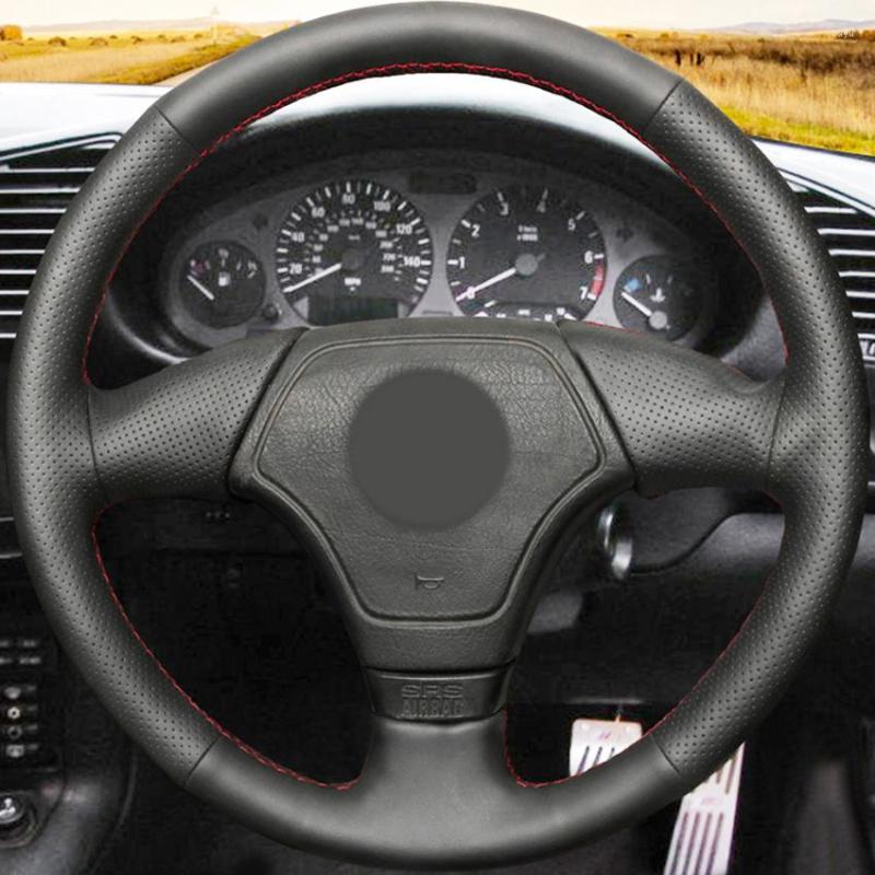 Steering Wheel Covers Leather Car Cover For E46 E36 E39 Hand-stitched Black Artificial Non-slip DIY Wear-resistant
Steering Wheel Covers Leather Car Cover For E46 E36 E39 Hand-stitched Black Artificial Non-slip DIY Wear-resistant