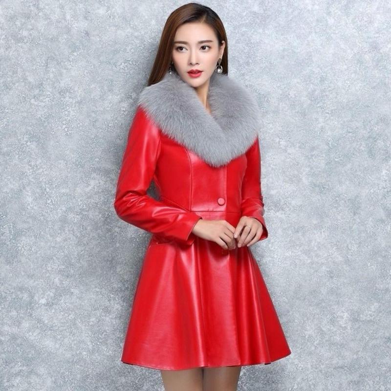 Women's Leather Autumn Winter Women Sheepskin PU Blazers Jackets Fur Coats Faux Collar Outwear Warm Liner Mother's Day Gifts, Black
Women's Leather Autumn Winter Women Sheepskin PU Blazers Jackets Fur Coats Faux Collar Outwear Warm Liner Mother's Day Gifts, Black