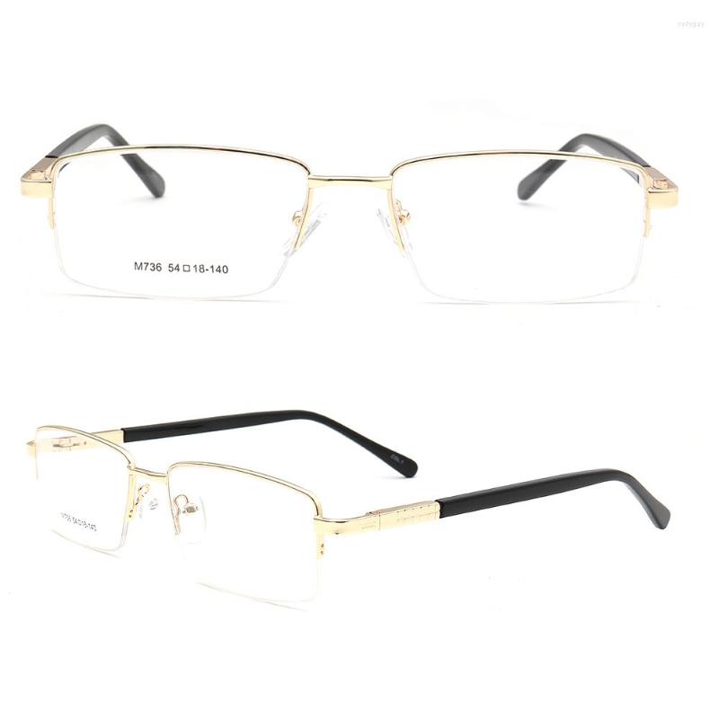 Sunglasses Frames Business Men Eyeglass Frame Semi Rimless Square Optical Glasses For Half Rim Gold Metal Eyewear Classic Rx Spectacles
Sunglasses Frames Business Men Eyeglass Frame Semi Rimless Square Optical Glasses For Half Rim Gold Metal Eyewear Classic Rx Spectacles