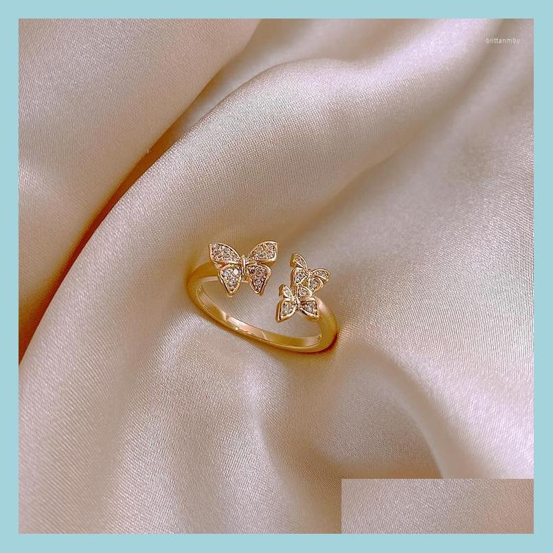 Cluster Rings Cluster Rings Fashion Jewelry Gold Exquisite Inlaid Zircon Butterfly 14K Real Ring Simple And Elegant Women Opening Ad Dhx7P
Cluster Rings Cluster Rings Fashion Jewelry Gold Exquisite Inlaid Zircon Butterfly 14K Real Ring Simple And Elegant Women Opening Ad Dhx7P