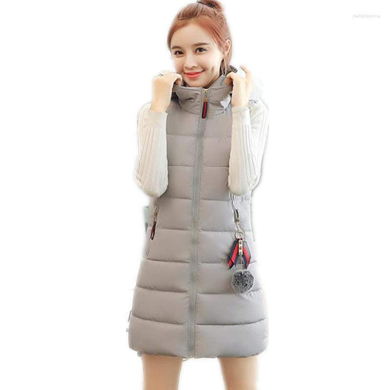 Women' Vests Sweet Autumn Winter Women Waistcoat 2022 Arrival Fashion Down Cotton Vest Medium-Long Female Hooded Women' Q711, Black
Women' Vests Sweet Autumn Winter Women Waistcoat 2022 Arrival Fashion Down Cotton Vest Medium-Long Female Hooded Women' Q711, Black