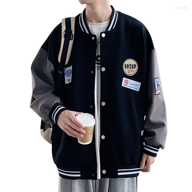 Men's Jackets Coat Men Clothing Spring Autumn Overcoat Boy Fashion Tops Korean Casual Preppy Baseball Uniform Outerwear Man Loose, 712 brown
Men's Jackets Coat Men Clothing Spring Autumn Overcoat Boy Fashion Tops Korean Casual Preppy Baseball Uniform Outerwear Man Loose, 712 brown