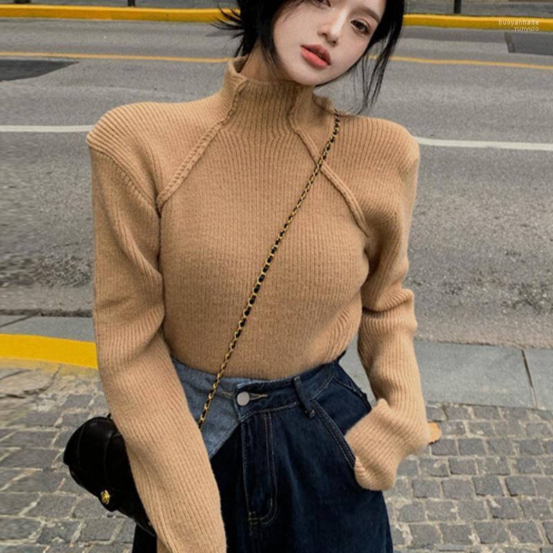 Women's Sweaters Women's Kywommnz 2022 Autumn Winter Pullover Sweater Women Turtleneck Loose And Fashionable Long-sleeved Kniting Short, White
Women's Sweaters Women's Kywommnz 2022 Autumn Winter Pullover Sweater Women Turtleneck Loose And Fashionable Long-sleeved Kniting Short, White