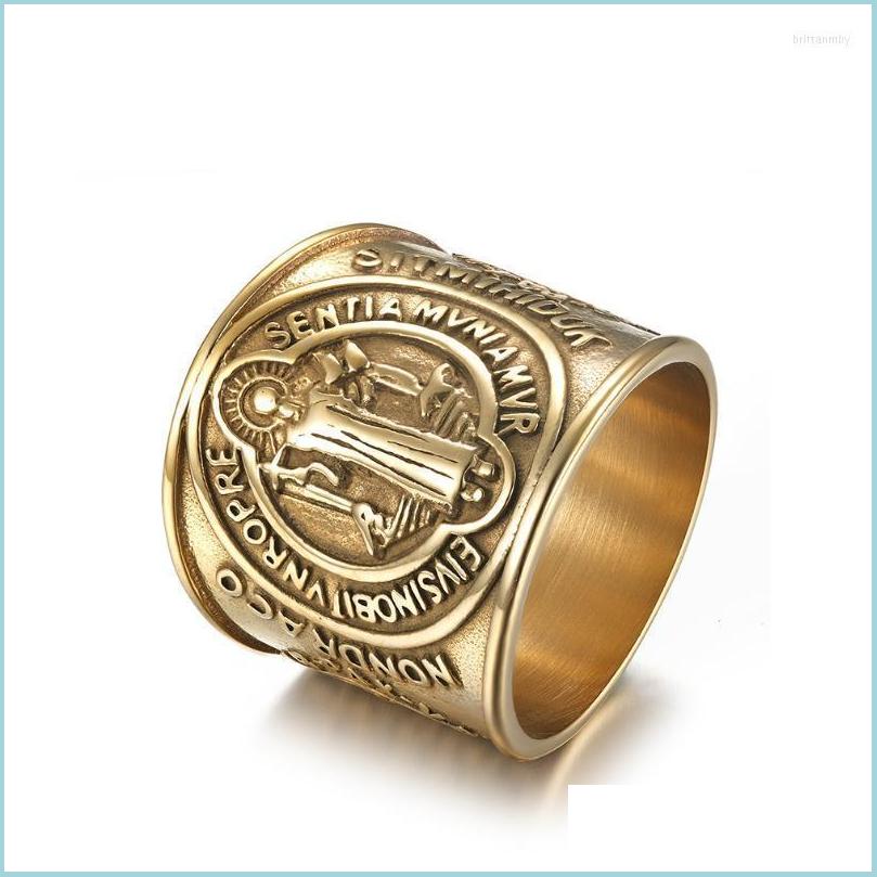 Cluster Rings Cluster Rings 21 5Mm Vintage Saint Benedict Exorcism Ring Stainless Steel Punk Wide Men Myths Ward Off Evil Spirit Ret Dhkot
Cluster Rings Cluster Rings 21 5Mm Vintage Saint Benedict Exorcism Ring Stainless Steel Punk Wide Men Myths Ward Off Evil Spirit Ret Dhkot