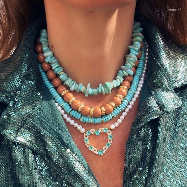 Choker 2023 Bohemian Beaded Necklace Natural Stone Freshwater Pearl Mix And Match Design Ladies Trendy Charm Jewelry Party Gifts
Choker 2023 Bohemian Beaded Necklace Natural Stone Freshwater Pearl Mix And Match Design Ladies Trendy Charm Jewelry Party Gifts