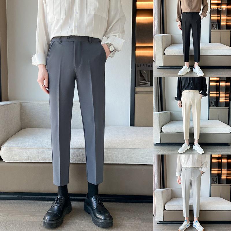 Men's Suits 2022 Men's Silk Fabric Slim Casual Pants Formal Fashion Trend Suit Business Design Cotton Trousers Plus Size 28-36, Black
Men's Suits 2022 Men's Silk Fabric Slim Casual Pants Formal Fashion Trend Suit Business Design Cotton Trousers Plus Size 28-36, Black