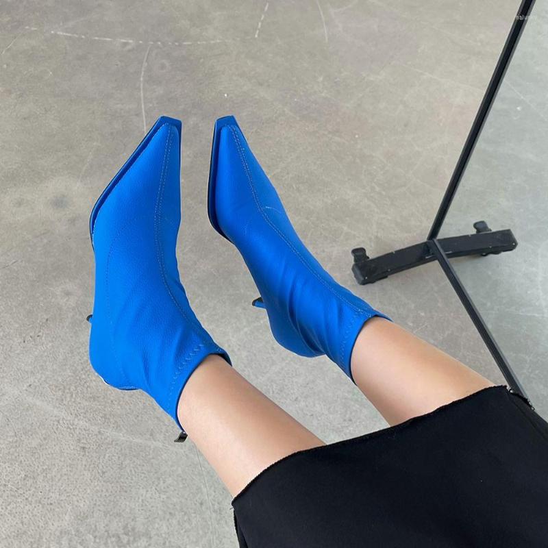 Boots Pointed Toe Women Ankle Fashion Dress Shoes Thin High Heels Back Zipper Solid Color Elegant Autumn Winter Pumps Size 35-39, Black
Boots Pointed Toe Women Ankle Fashion Dress Shoes Thin High Heels Back Zipper Solid Color Elegant Autumn Winter Pumps Size 35-39, Black