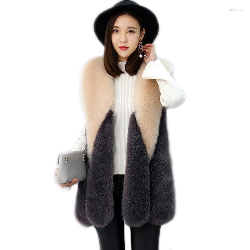 Women's Fur HJQJLJLS 2022 Winter Women Thick Warm Rainbow Color Faux Vest Female Fluffy Artificial Coat Jacket Colorful, White light camle
Women's Fur HJQJLJLS 2022 Winter Women Thick Warm Rainbow Color Faux Vest Female Fluffy Artificial Coat Jacket Colorful, White light camle