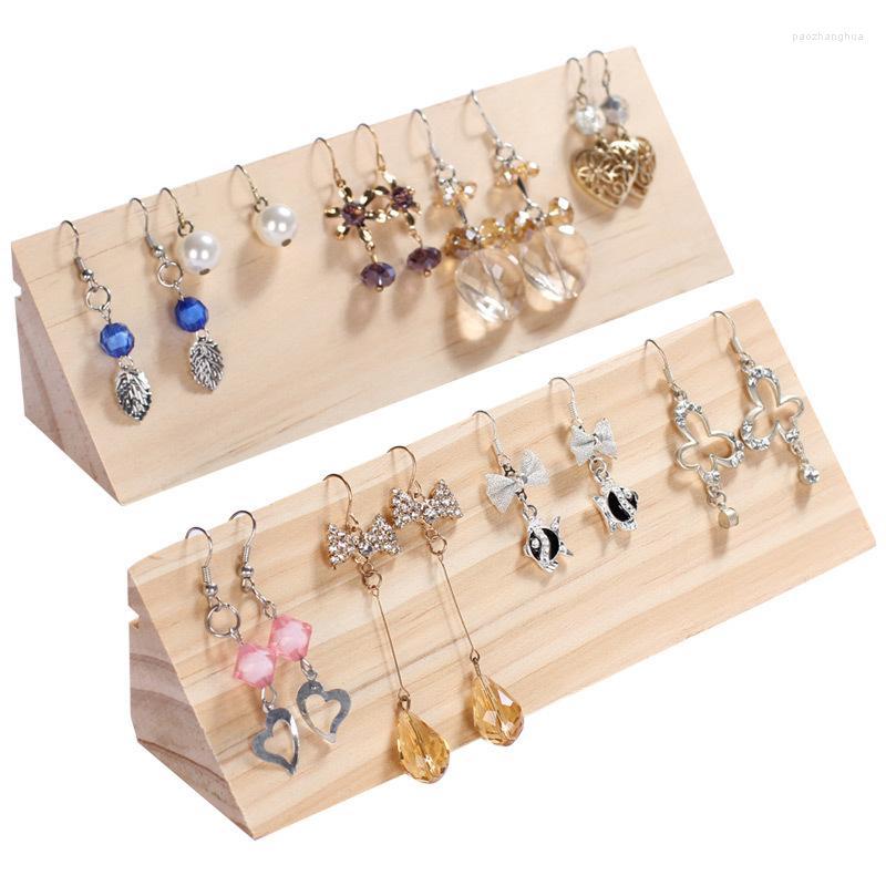Jewelry Pouches Wood Earrings Hanger Organizer Holder Rack Storage Display Stand Holes Wooden Base For Home Shop Decor
Jewelry Pouches Wood Earrings Hanger Organizer Holder Rack Storage Display Stand Holes Wooden Base For Home Shop Decor