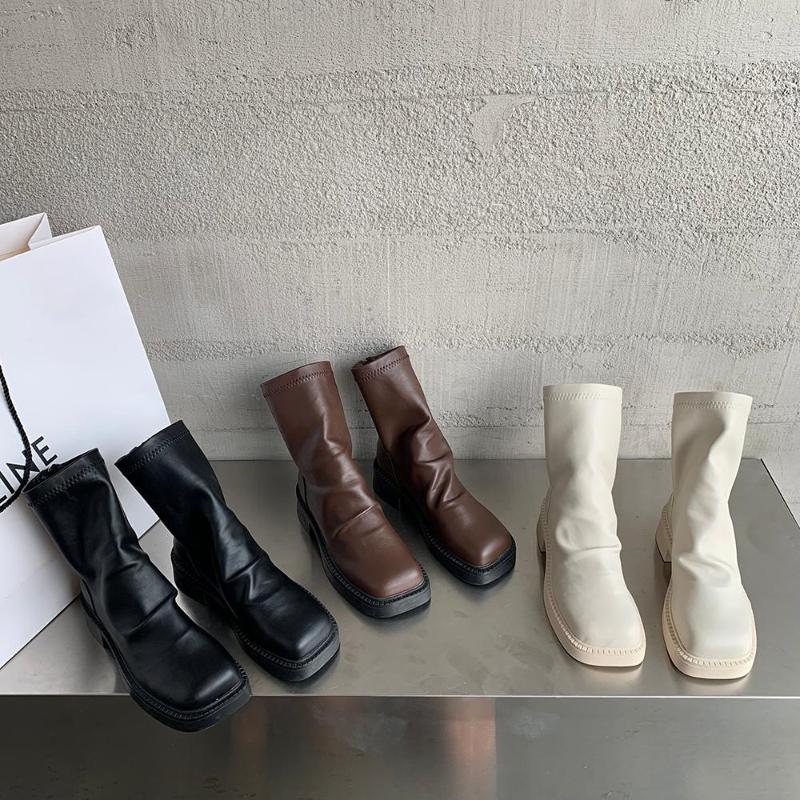 Boots Square Toe Women Ankle 2022 Arrivals Stretch Shoes Black Brown Beige Flat Mid Heels Party Pumps Dress
Boots Square Toe Women Ankle 2022 Arrivals Stretch Shoes Black Brown Beige Flat Mid Heels Party Pumps Dress