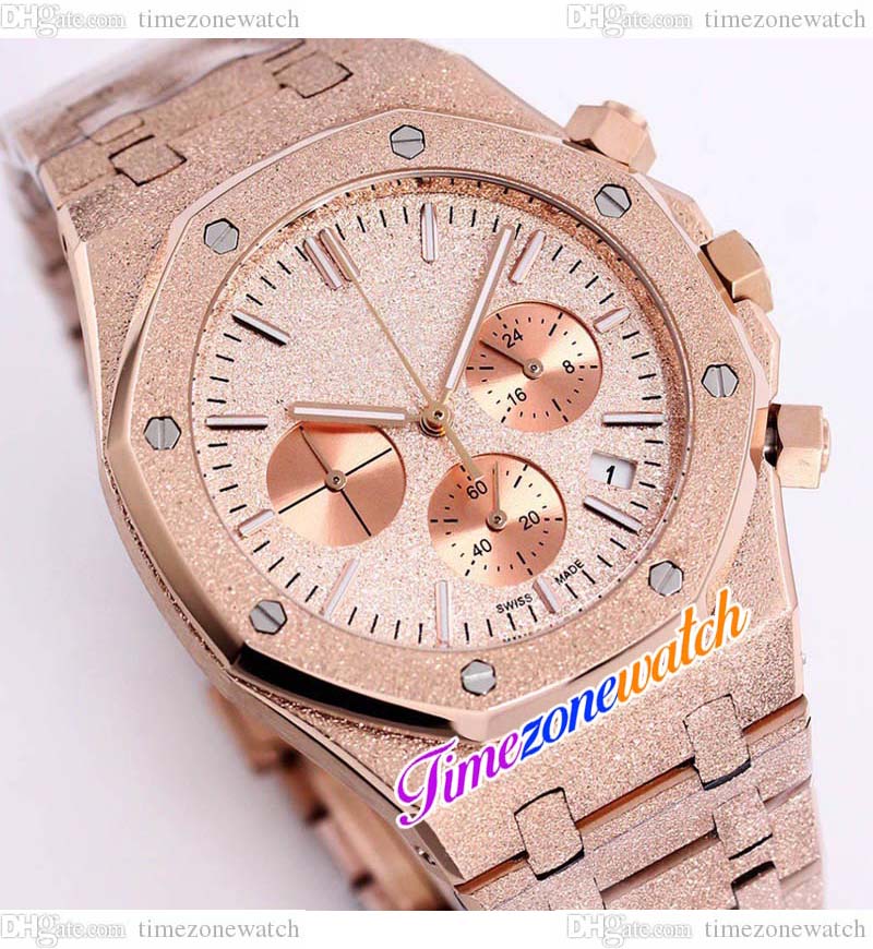 K8F 41mm Japan Quartz Chronograph Mens Watch Champagne Texture Dial Stopwatch Frost Gold Case Frosted Rose Gold Bracelet New Watches Timezonewatch A27b5, K8-a27d (7)
K8F 41mm Japan Quartz Chronograph Mens Watch Champagne Texture Dial Stopwatch Frost Gold Case Frosted Rose Gold Bracelet New Watches Timezonewatch A27b5, K8-a27d (7)