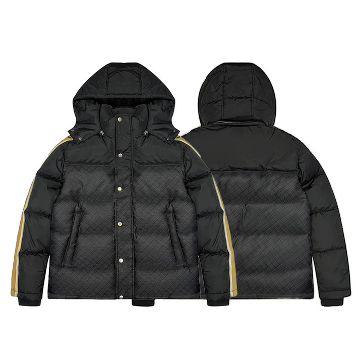 Men Down Parkas Women Webbing Jacquard Down Jacket Thich Warm Hooded Coats For Mens Couples Print Big G Reflective Sleeve Outwear
Men Down Parkas Women Webbing Jacquard Down Jacket Thich Warm Hooded Coats For Mens Couples Print Big G Reflective Sleeve Outwear