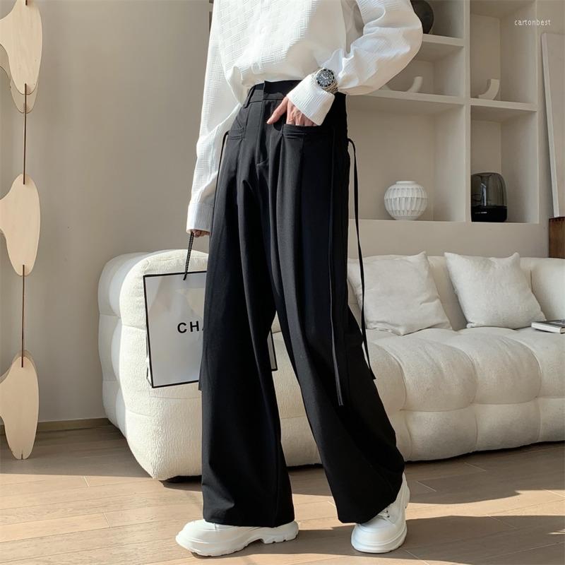Men's Suits Apricot Black Suit Pants Men Fashion Society Mens Dress Korean Oversized Loose Casual Straight Formal
Men's Suits Apricot Black Suit Pants Men Fashion Society Mens Dress Korean Oversized Loose Casual Straight Formal