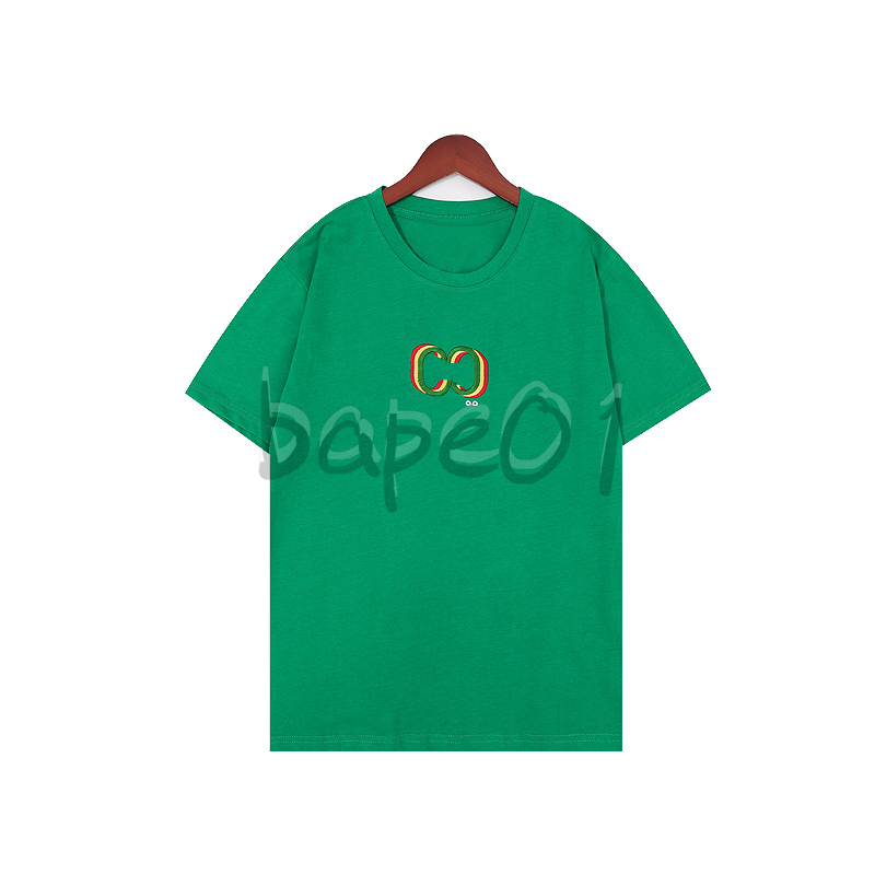 Summer Luxury Fashion Mens T Shirt Polo Shirt Contrast Letter Embroidery Round Neck Short Sleeve Casual T-Shirt Top Black White Green Asian Size S-2XL
Summer Luxury Fashion Mens T Shirt Polo Shirt Contrast Letter Embroidery Round Neck Short Sleeve Casual T-Shirt Top Black White Green Asian Size S-2XL