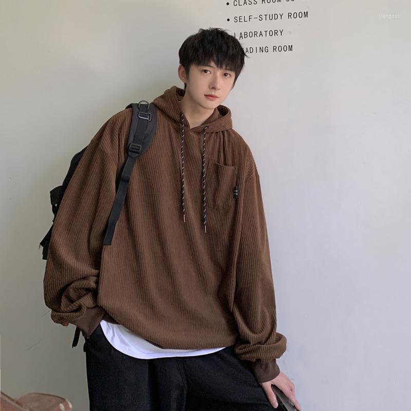 Men's Hoodies Autumn Corduroy Men Fashion Retro Casual Hooded Sweatshirt Streetwear Hip Hop Loose Pullover Hoodie Mens Hoody -2XL, Black
Men's Hoodies Autumn Corduroy Men Fashion Retro Casual Hooded Sweatshirt Streetwear Hip Hop Loose Pullover Hoodie Mens Hoody -2XL, Black
