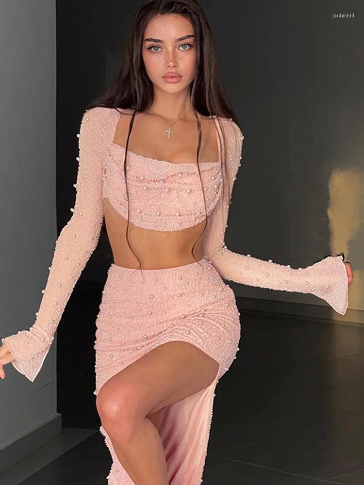 Work Dresses Sexy Split Skirt Suits Women 2022 Autumn Winter Square Collar Crop Tops Long Skirts Lady Sets Party Club 2 Piece Set Female, Green skirt
Work Dresses Sexy Split Skirt Suits Women 2022 Autumn Winter Square Collar Crop Tops Long Skirts Lady Sets Party Club 2 Piece Set Female, Green skirt