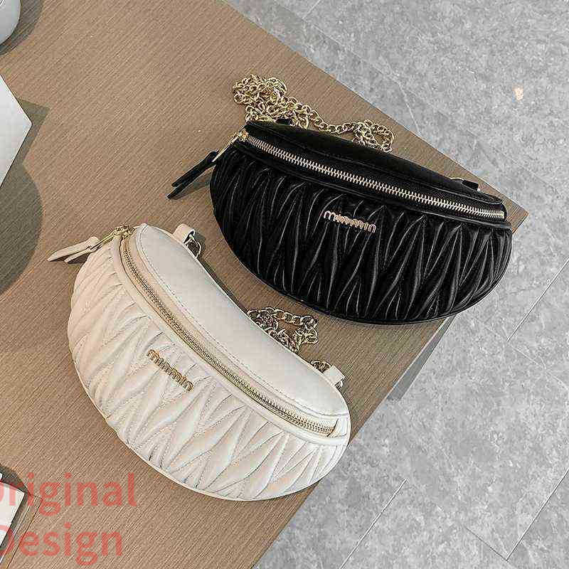 Minority Design Embroidery belt Bag Women's Versatile Chain Messenger Chest Bag Waist Bag 221031, Black
Minority Design Embroidery belt Bag Women's Versatile Chain Messenger Chest Bag Waist Bag 221031, Black