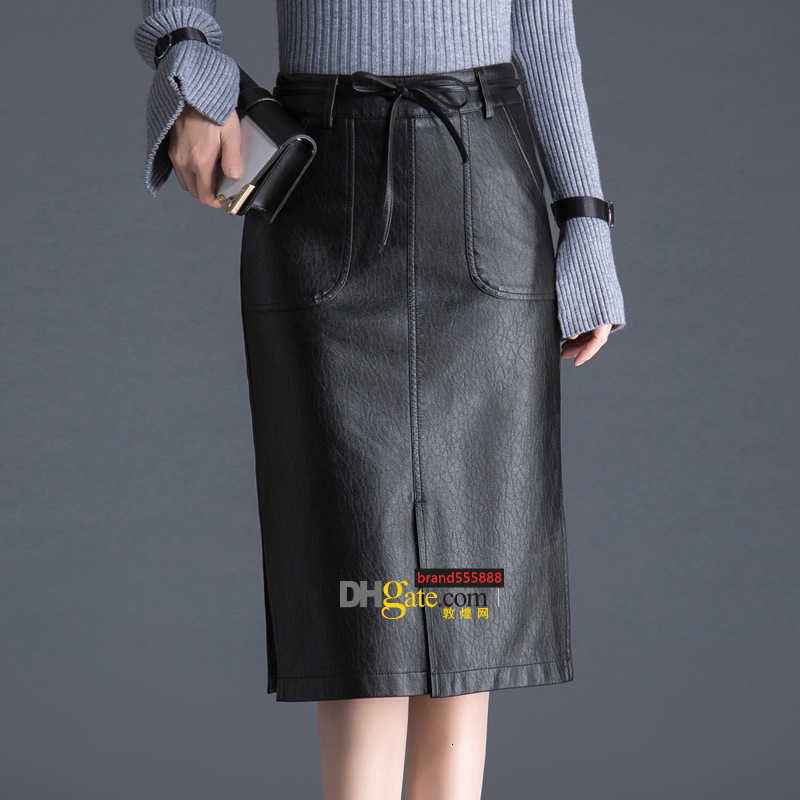 Skirts NORMOV Autumn Winter Women Skirt Sexy Faux Leather High Waist Bag Hip Pocket Black Female Plus Size PU Femme, Khaki
Skirts NORMOV Autumn Winter Women Skirt Sexy Faux Leather High Waist Bag Hip Pocket Black Female Plus Size PU Femme, Khaki