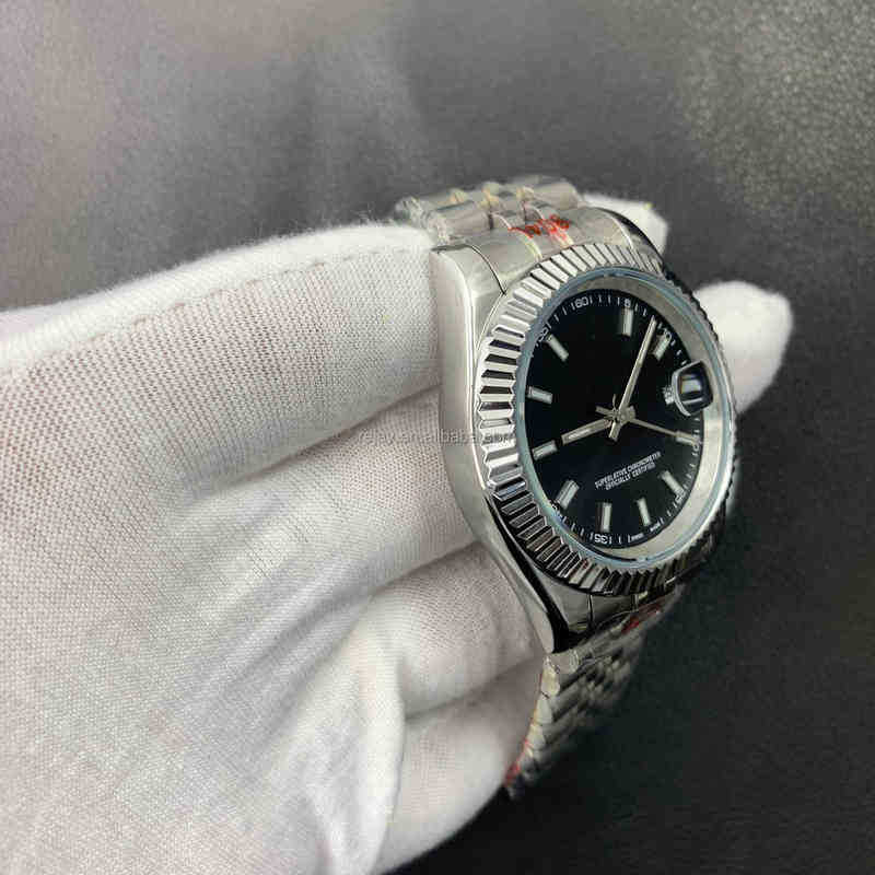 3a Quality Mens Black Dial Watch Automatic Waterproof Stainless Steel Mechanical Movement Fashion Relogio Automatico, New clasp - 36mm
3a Quality Mens Black Dial Watch Automatic Waterproof Stainless Steel Mechanical Movement Fashion Relogio Automatico, New clasp - 36mm