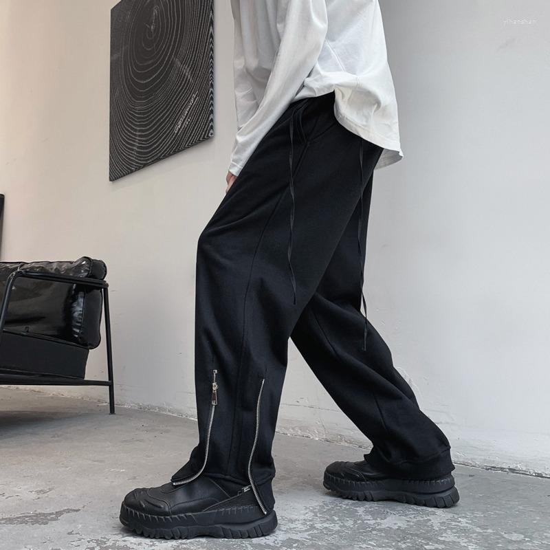 Men's Pants Autumn Cotton Sweatpants Men's Fashion Black/Gray/Green Casual Men Streetwear Loose Hip-hop Straight Mens Trousers
Men's Pants Autumn Cotton Sweatpants Men's Fashion Black/Gray/Green Casual Men Streetwear Loose Hip-hop Straight Mens Trousers