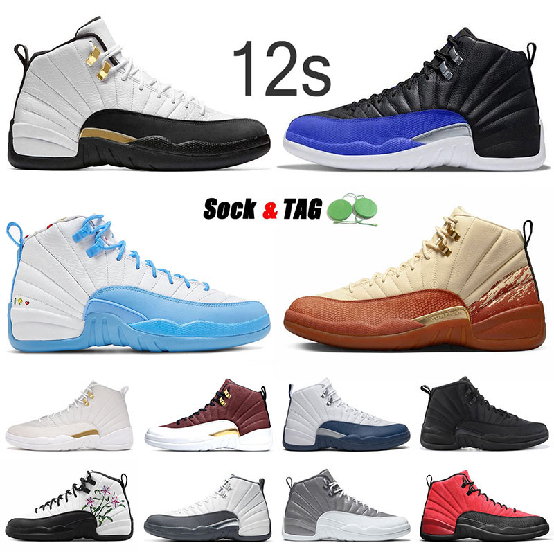 Basketball Shoes Jumpman 12 OG 12s Wholesale Fashion Designer French Blue Stealth Hyper Royal University FIBA Emoji Gold White Sneakers Trainers US12 US13 Eur 36-47, P00 40-47 black taxi
Basketball Shoes Jumpman 12 OG 12s Wholesale Fashion Designer French Blue Stealth Hyper Royal University FIBA Emoji Gold White Sneakers Trainers US12 US13 Eur 36-47, P00 40-47 black taxi