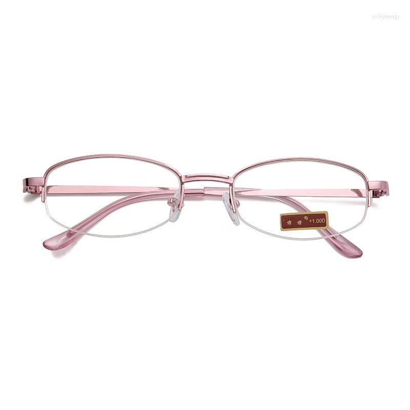Sunglasses Women Half Frame Reading Glasses Retro Metal Purple Anti-fatigue Presbyopic Diopter Prescription Eyewear 1.0 To 4.0
Sunglasses Women Half Frame Reading Glasses Retro Metal Purple Anti-fatigue Presbyopic Diopter Prescription Eyewear 1.0 To 4.0